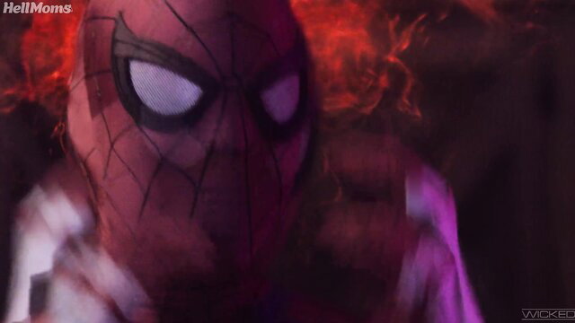 Spider-Man fucking hot blonde MILF Kenzie Taylor hard