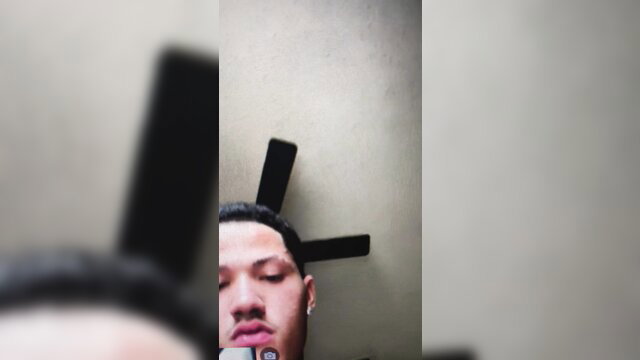 Tricked straight boy with dreads kneels in amateur gay thumbnail