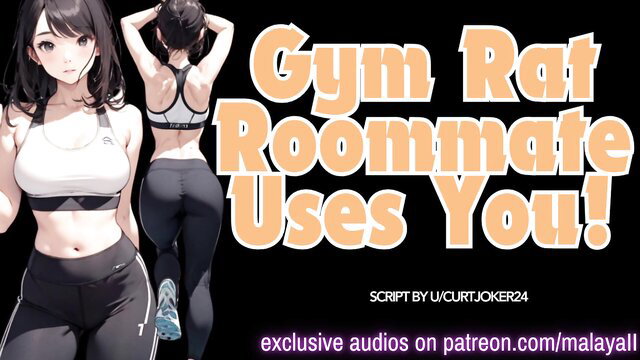 Tunaynamalaya as gym rat roommate in tight sports bra & leggings ASMR roleplay