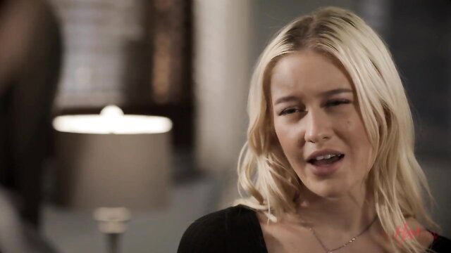 Laney Grey in AllHerLuv Erotic Premonitions Ep. 2 teaser, seductive blonde closeup