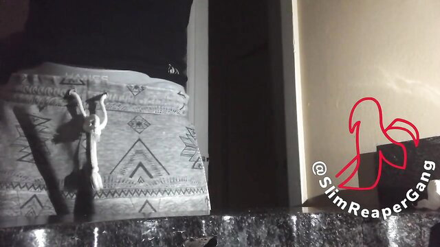 Slim Reaper Gang adult video thumbnail with tribal bag and red logo