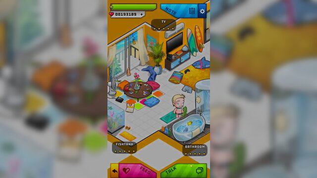 Ero Condo Summer Suplex blonde twink in colorful bathroom condo