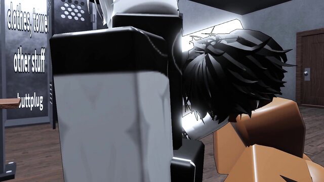 Gym locker room gay sex with black hair hunk at lockers