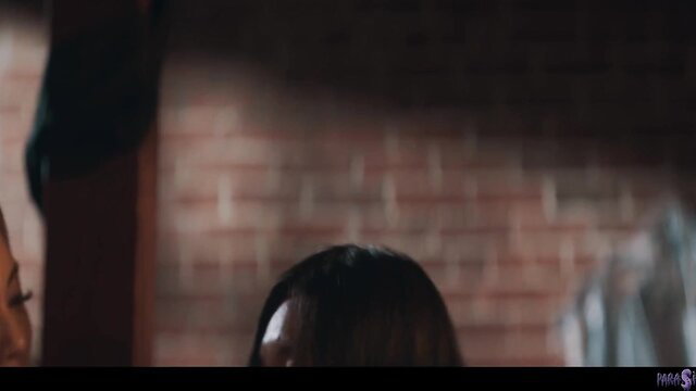 Kazumi Squirts in Parasited basement scene, closeup face