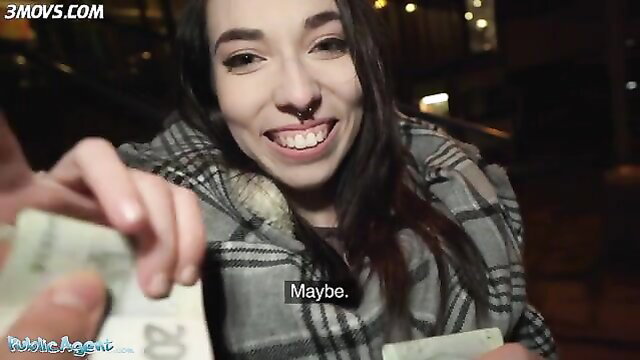 Giada Suicide smiles taking cash on vacation, cheeky maybe vibe