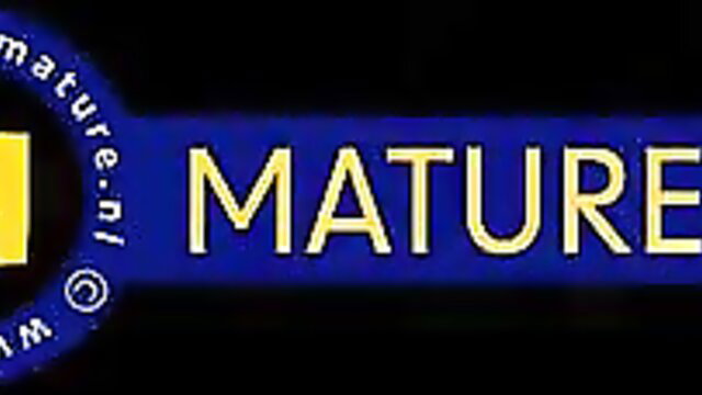 Mature.nl logo - hot old Mia Evans intimate action