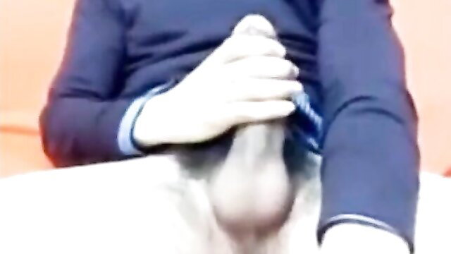 Monstrous Chisel Italian Fellow Faps on Cam Solo Masturbation