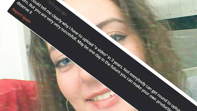 Big tits brunette Karina Play in Master And Apprentice DP scene