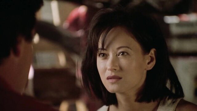 Julia Nickson hot scene in Amityville A New Generation nude tits