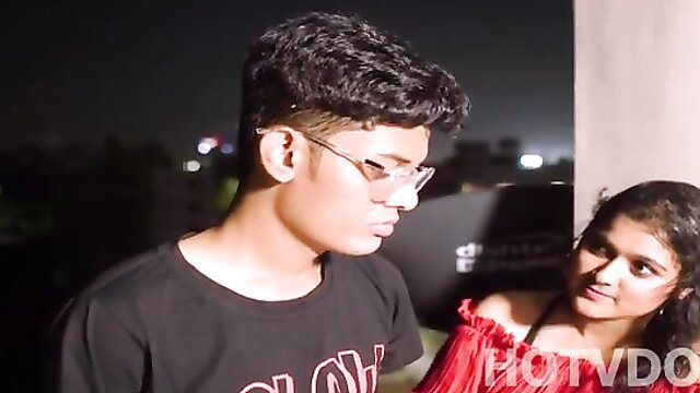 Indian couple in hot outdoor tease, Blackmail Episode 5 GupChup