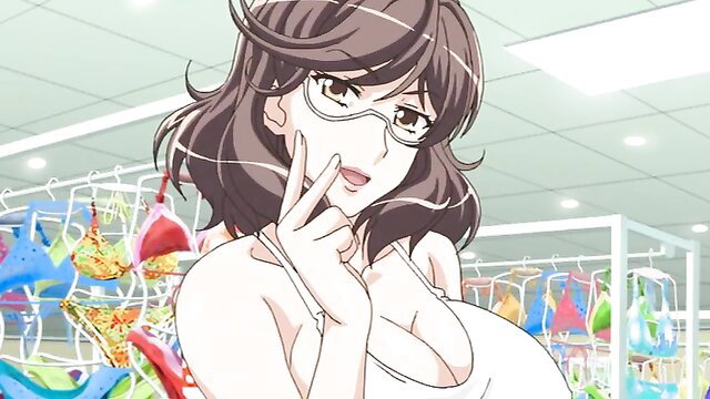Okusama wa Moto Yariman Ep.2 Japanese milf in lingerie peace sign pose
