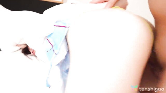 Mio Ito moans as boyfriend fucks her hot ass from behind, JAV