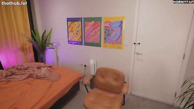 Vixenp nude buttplug masturbation leaked PPV video thumbnail