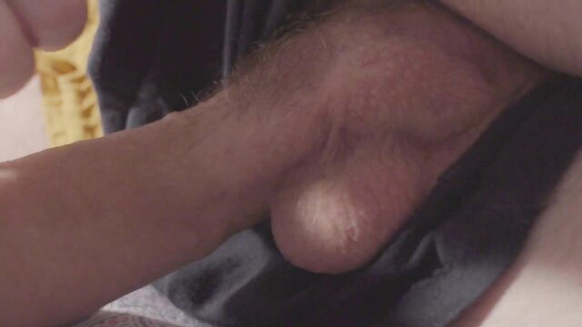 xVlaicu pulls hairy ball-sac for intense pleasure closeup