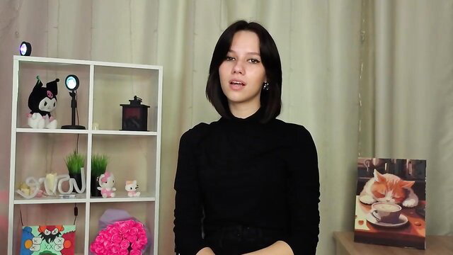 Mira_mar shy 18yo teen in tight black turtleneck on cam