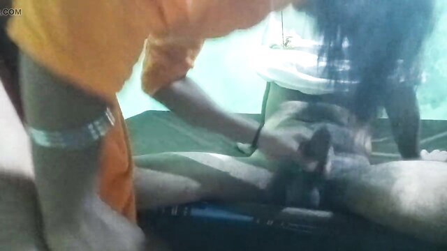 Indian college girl outdoor sex with boyfriend, doggy style penetration