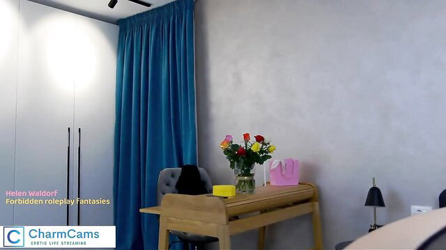 Helen Waldorf forbidden roleplay cam brunette perfect breasts