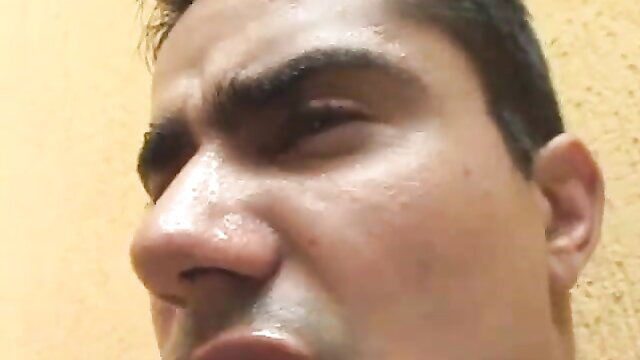 Sweaty Latino tranny closeup face during hardcore fuck