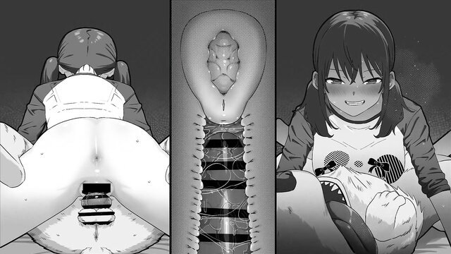 Anime girl twintails extreme pussy insertion stacks toy smiling closeup