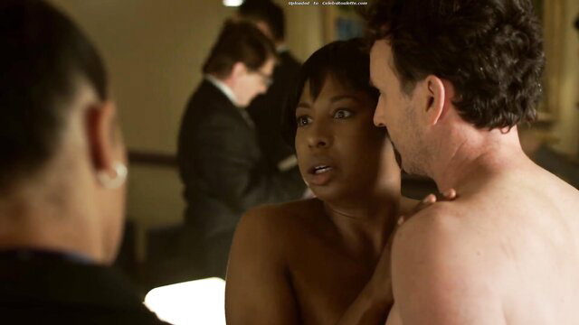 Raven Dauda nude in Falling Water (2018) steamy interracial scene
