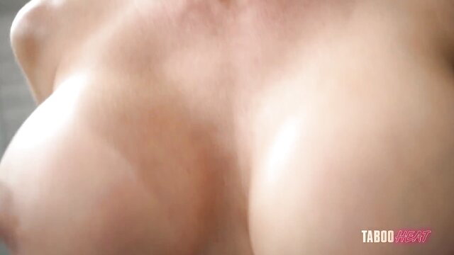 Cory Chase topless big tits closeup in shower taboo scene