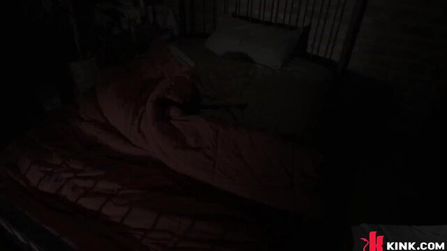 Yasmin Lee in cage as bounty hunter with 8 inch cock