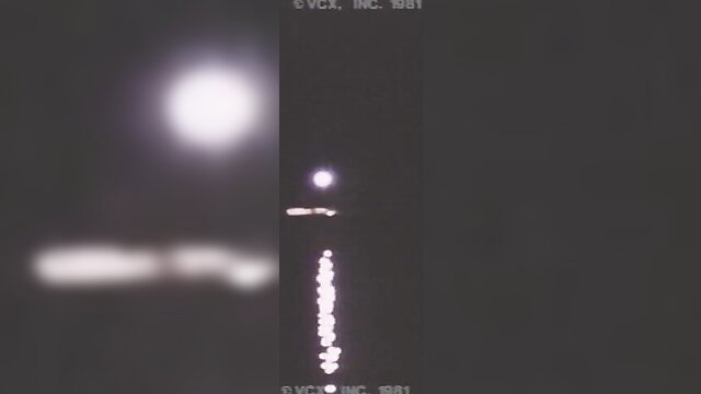 Summer Heat 1979 retro porn: glowing moonlit night sex scene outdoors