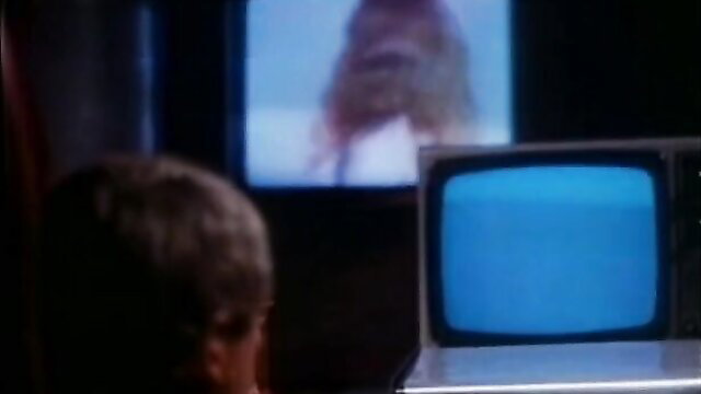 Vintage 1982 porn The Devil in Miss Jones Part II TV screen scene