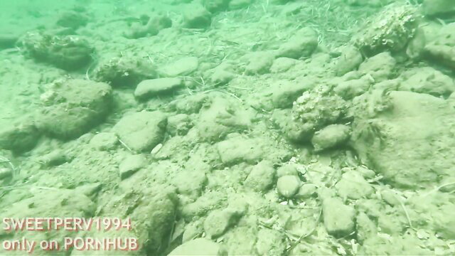 Underwater beach view with rocks and water, SweetPery1994 Pornhub amateur teen tugjob tease