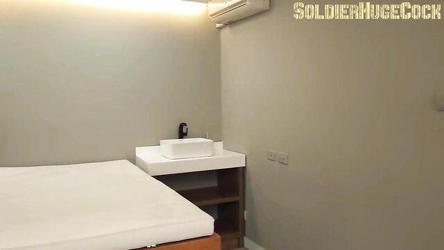 StellaOsorio in massage room for cuckold husbands HD video