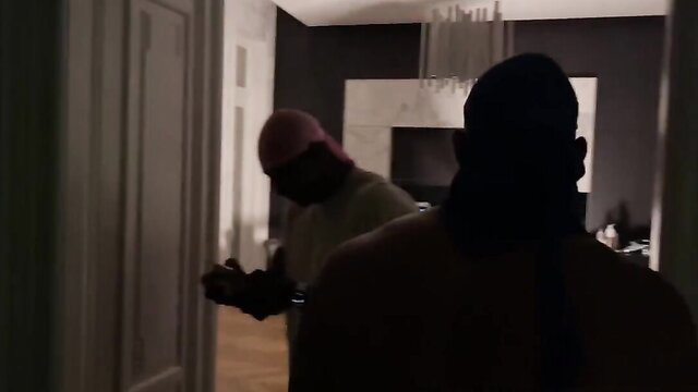 Sheila Ortega in hot indoor scene with man, pink hat tease