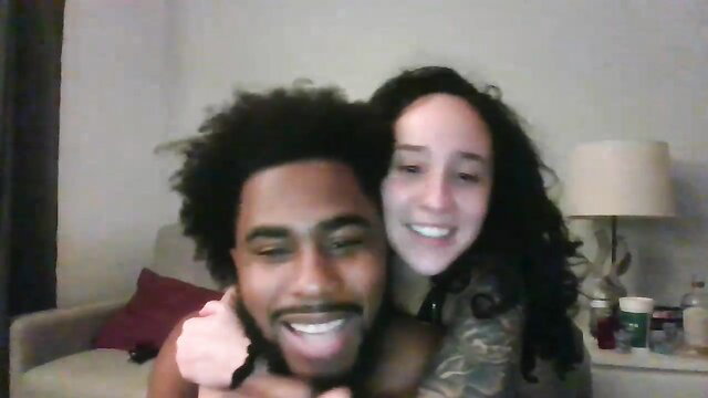 Overzealousfairy mixed couple selfie smile, hot Chaturbate erotic prvt