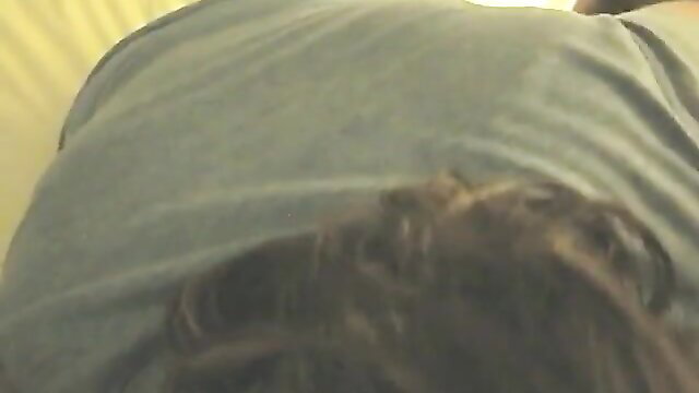 Wife and stranger double blowjob on cock closeup