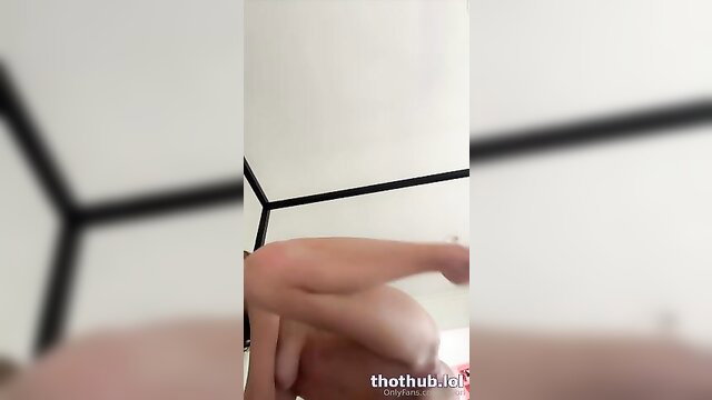 Realskybri cowgirl riding with titties bouncing