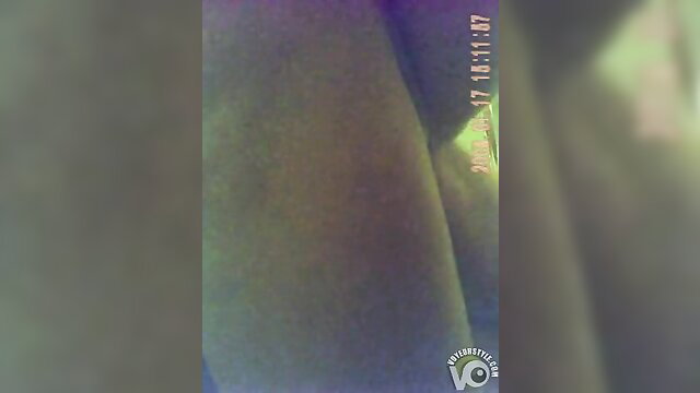 Fat granny in voyeur bathroom video, thick thighs and curves