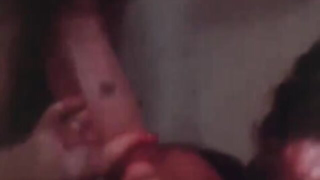 Retro porn thumbnail: busty brunette with huge tits groped in heat