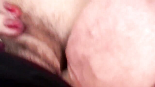 Blurry closeup of hairy Italian amateur cock and balls in homemade porno thumbnail