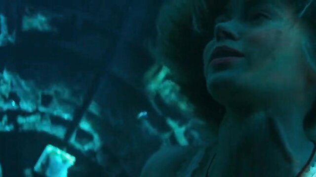 Emily Blunt nude tits underwater in Jungle Cruise hot scene