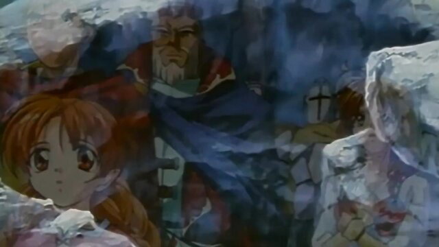 Words Worth Ep.5 hentai scene with redhead anime girl and bearded warrior in fantasy setting