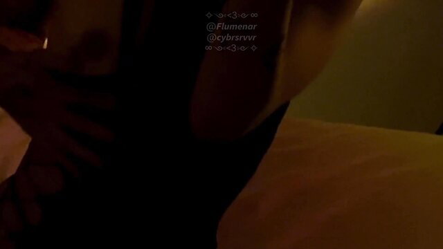 Flumenar trans babe closeup lips tongue tease hot thumbnail