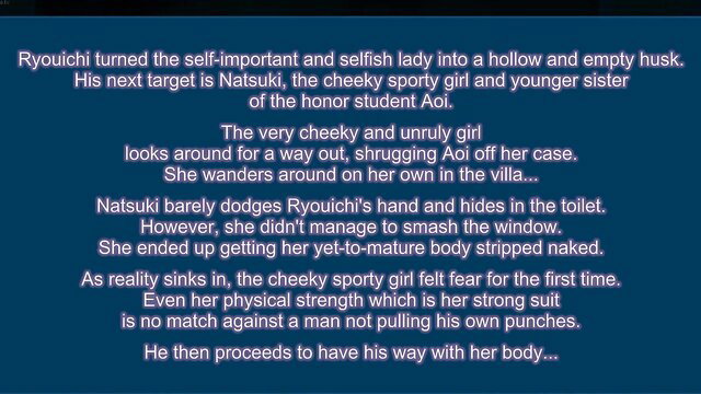 Cheeky sporty girl Natsuki and busty student Ai dominated by Ryouichi in Tsugunai Ep.3