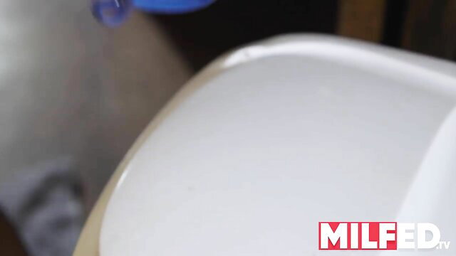 Reagan Foxx in Milfed stepmom catches stepson masturbating thumbnail