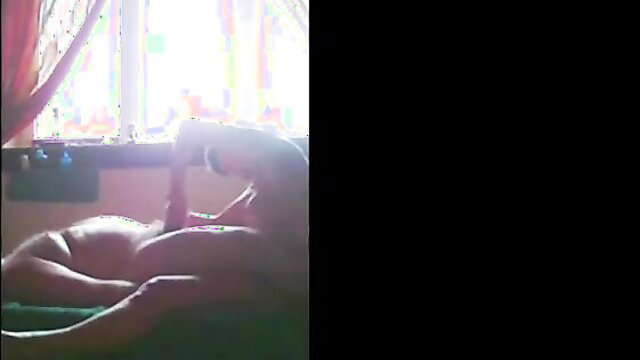 Naked Philippine masseuse handjob on hard cock POV