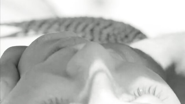 Retro 1970s celeb nude tits closeup from The Set movie