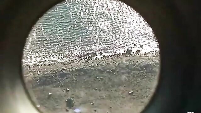 Couple fucking on beach, intense outdoor sex scene