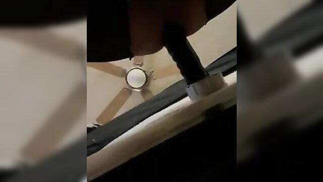 Big black ass in sheer ebony silk panties bent over for Dee