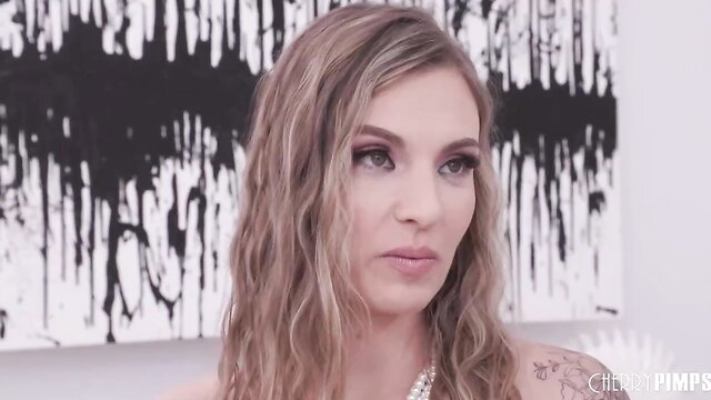 Blonde bombshell in missionary tease with Dorian Del Isla by Cherry Pimps