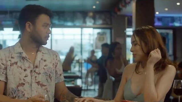 Julia Victoria in Kabayo 2023 intimate bar date nude tits celeb scene