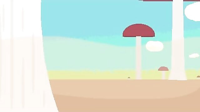 Cute anime mushroom characters in Dragon Ball hentai compilation