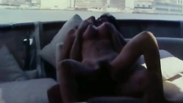 Classic Ribu Film couple fucking on yacht deck, hardcore sex scene